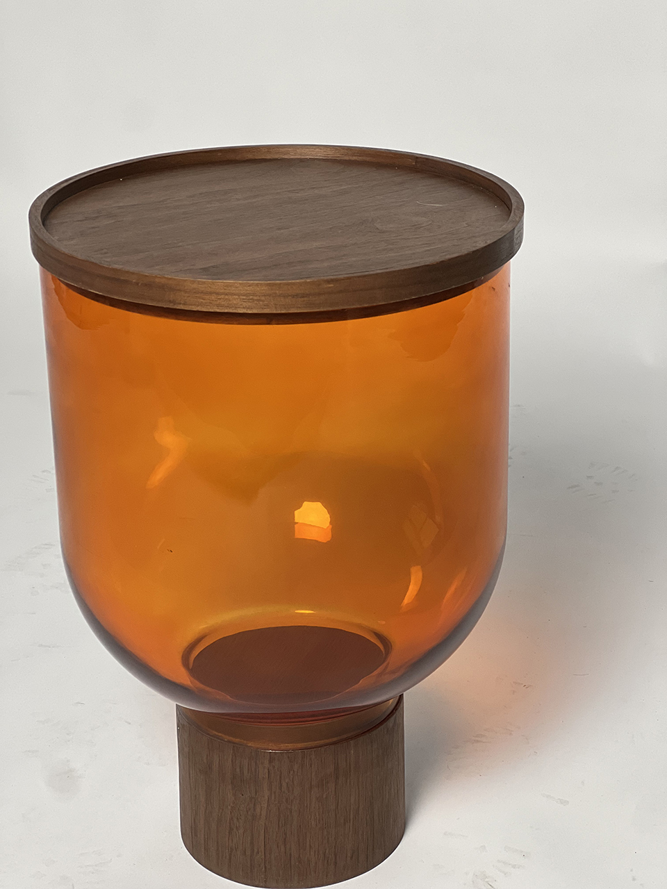 Glass Side Table